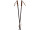 paire de bâtons de ski traditionnels, marron, bois, l 100cm