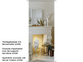 Textilbanner "Kamin/Weihnachts-Feeling"...