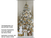 Textilbanner "Tanne/Weihnachts-Feeling"...