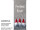 Textilbanner 3 Wichtel+Text 75x180cm, grau/weiss/rot Schlauchnaht oben+unten