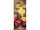 Textilbanner Geschenkpakete 75x180cm, gold/rot Schlauchnaht oben+unten