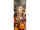 Textilbanner "Vogelscheuche", 75 x 180cm, orange/braun, Schlauchnaht oben+unten