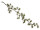 guirlande de pins "Virginia" marron/vert, p 30cm, l 140cm, plastique