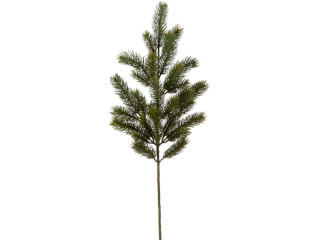 branche de sapin "Forest" vert, plastique, l 64cm, p 25cm, 28 bouts