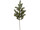 branche de sapin "Forest" vert, plastique, l 64cm, p 25cm, 28 bouts