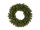couronne de sapin "Forest" vert, PE, dos plat, Ø 35cm