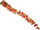 autumn leaf garland maple mix autumn colour, l 190cm