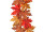 guirlande de feuilles dautomne mélange dérable couleur dautomne, l 190cm