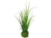 grass bush in a ball of grass, green, h 38cm