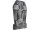 gravestone "RIP" with cross/skull, styrofoam, grey, h 50 x w 32 x d 2.5cm