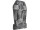pierre tombale "RIP" avec croix/crâne, polystyrène, gris, h 50 x l 32 x p 2,5cm