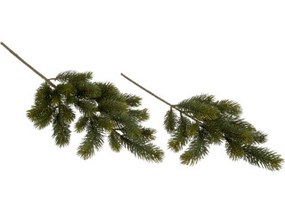 branche de sapin "Forest" vert, plastique, diff. tailles