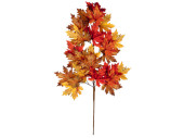 Herbstblattzweig "Ahorn-Mix" herbstbunt, L 90cm, 27 Blätter