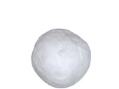 Schneeball Watte XL, weiss, schwer entflammbar, Ø...