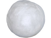 Schneeball Watte XL, weiss, schwer entflammbar, Ø...