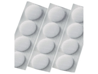 points velcro autocollants, blanc, Ø 19mm, diff. unités