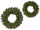 couronne de sapin "Forest" vert, PE, dos plat, diff. tailles