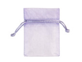 organza bag set of 10, 10 x 7cm, lilac