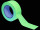 Gaffa Gewebe-Klebeband Neon, UV-aktiv, 25m x 50mm, neongelb