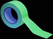 Gaffa Gewebe-Klebeband Neon, UV-aktiv, 25m x 50mm, neongrün
