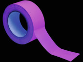 Gaffa Gewebe-Klebeband Neon, UV-aktiv, 25m x 50mm, neonpink