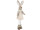 fille lapin jambes télescopiques, brun/beige, 21 x 13 x h 65 - 90cm