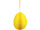 honeycomb egg paper B1, h 40cm, Ø 28cm, yellow