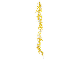forsythia garland brown/yellow, l 180cm