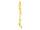 forsythia garland brown/yellow, l 180cm