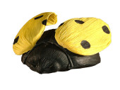ladybeetle "paper" 10 x 20 x 20cm yellow-black