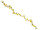 daffodil garland, yellow/white, l 180cm, flowers Ø 6 + 9cm
