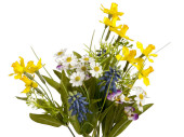 mixed flower bouquet "florale", green/coloured,...