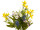 Blüten-Mix-Strauss "Florale", grün/bunt, H 40cm, Ø 30cm