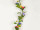 alpine flower mix garland, green/coloured, l 180cm