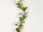 guirlande de fleurs alpines mélangées, vert/multicolore, l 180cm