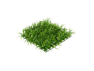 plaque dherbe prairie sans fleurs vert, 25 x 25 x h 6cm