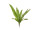 birds nest fern B1 green, h 83cm, flame retardant