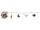 Dekogirlande "Wild West" bunt , L 200cm, 8-tlg.