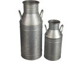 milk jug silver/grey, various sizes
