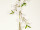 flower garland "Deluxe", green/white, l 180cm