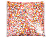 confettis en papier colorés 1 kg