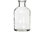 Glasflasche "Riga", klar, Ø 7 x H 12cm