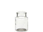 glass bottle "Medicine", clear, small, Ø 7 x h 10cm