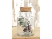 glass bottle "Medicine", clear, small, Ø 7 x h 10cm