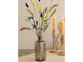 bouteille en verre "Trend", Ø 9 x h 21cm, gris