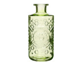 glass bottle "Trend", Ø 9 x h 21cm, green