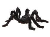 spider hairy XL, black, Ø 50cm