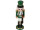nutcracker with sword, wood, h 25cm, green