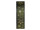 ribbon with contour stars, l 15m, w 25mm, green/gold