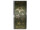 ribbon with contour stars, l 15m, w 40mm, green/gold